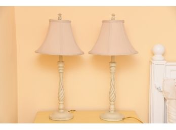 Pair Of Matching Bedside Lamps