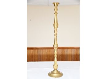 Tall Brass Candle Stick Holder