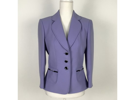 Tahari Purple Jacket Size 4