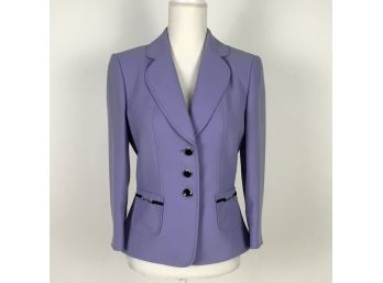 Tahari Purple Jacket Size 4
