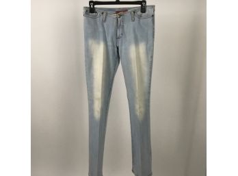 Plastic Washed Out Jeans Size 9