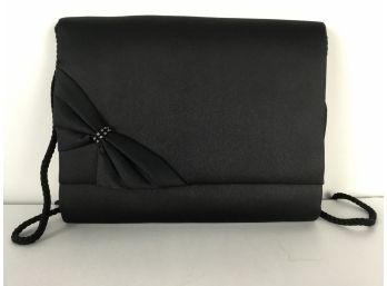 Regale Black Evening Bag