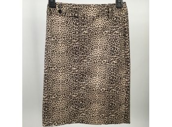 Vertigo Leopard Skirt Size 2