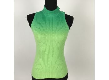 M.A.G. By Magaschoni Green Ombre Sweater Size S