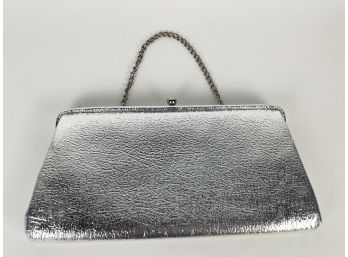 Silver Evening Handbag