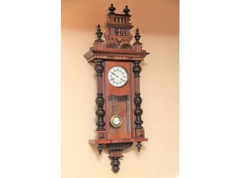 RA Wooden Wall Clock