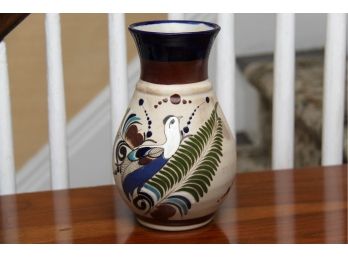 Hand Painted Ceramic Vase 'Mexico Ateos'