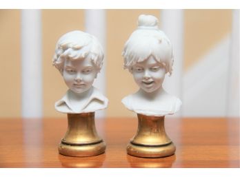 Pair Of Benacchio Ceramic Figurines
