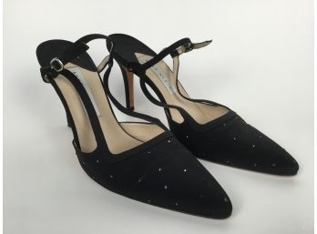 Anne Klein II Black Studded Shoes Size 8