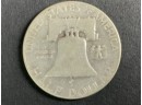 1952 Jefferson Half Dollar Silver Coin