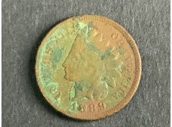 1889 Indian Cent Coin