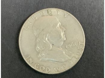 1961 Jefferson Silver Half Dollar Coin