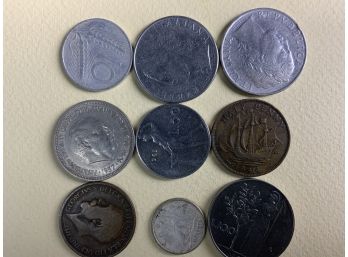 Collection Of  Foreign Coins