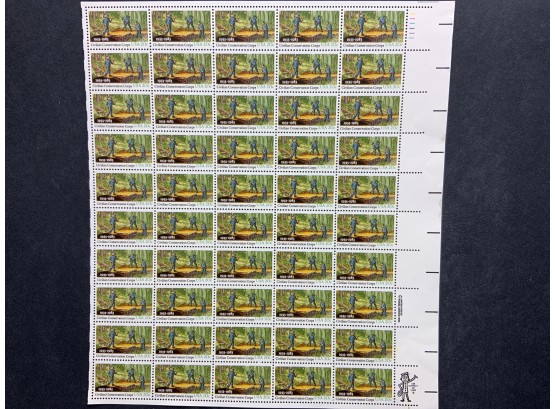 Civilian Conservation Corps 20 Cent Stamp Mint Sheet Of 50 Stamps
