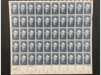 1979 John Steinbeck 15 Cent Stamp Mint Sheet Of 50 Stamps