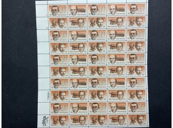 1983 Early Inventors 20 Cent Mint Sheet Of 50 Stamps