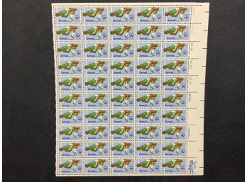 1980 Olympics Air Mail 31 Cent Stamp Mint Sheet Of 50 Stamps