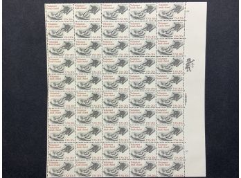 1983 Volunteer Lend A Hand 20 Cent Mint Sheet Of 50 Stamps