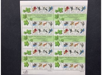 1978 Canadian International Philatelic Exhibition 13 Cent Stamp Mint Sheet Of 50 Stamps