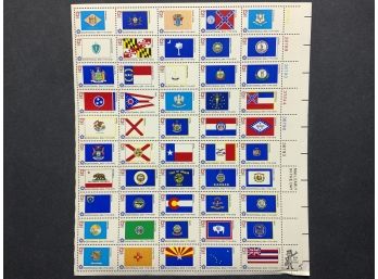 Bicentennial Era 13 Cent Stamp Excellent Condition Sheet Of 50 Stamps