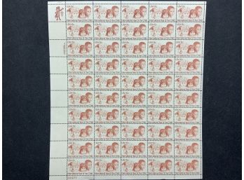 1979 Year Of The Child 15 Cent Stamp Mint Sheet Of 50 Stamps