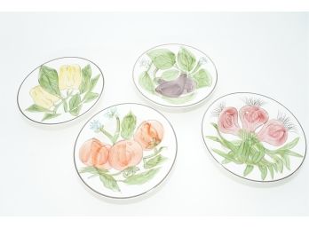 Set Of 4 Organic Veggies Salad Bowls