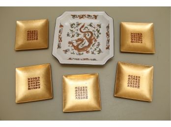 Group Of Decorative Asian Plates