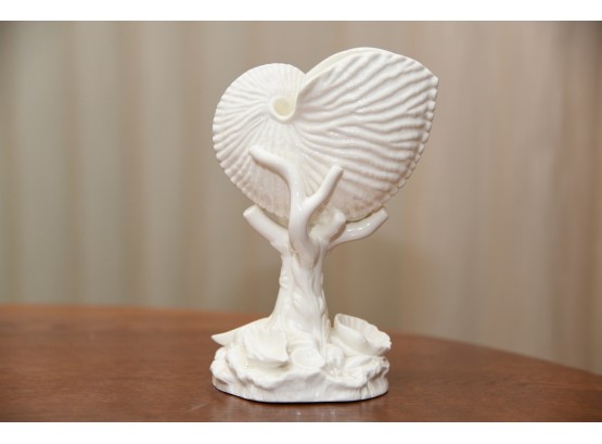 A Royal Doulton White Porcelain Sea Shell Sculpture