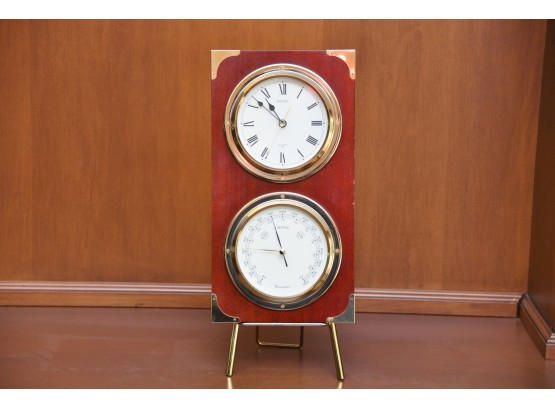 Barometer And Clock