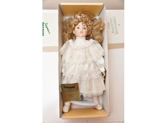 A Seymour Mann Porcelain 15 Doll In Original Box