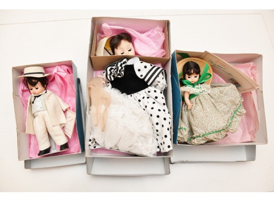 A Collection Of Madame Alexander Dolls Including Original Boxes