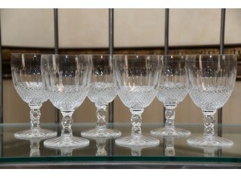 A Set Of 6 Waterford Crystal Water Glasses Colleen Pattern