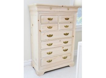 Link Taylor Washed Finish Knotty Pine Chest Of Drawers