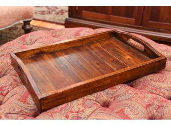 Distressed Wooden Serving Tray