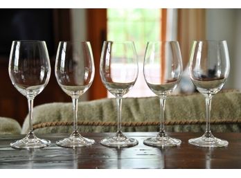 Set Of 5 Riedel Wine Glasses