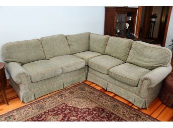 Key City 3 Piece Chenille Sofa With Rope Edging
