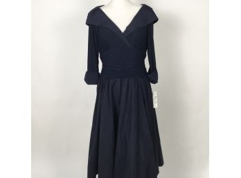 Eliza J Navy Blue Dress  Size 14 New With Tags