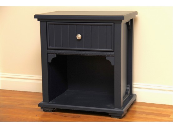 A Cafe Kid Navy Blue Nightstand By Cafe Kid