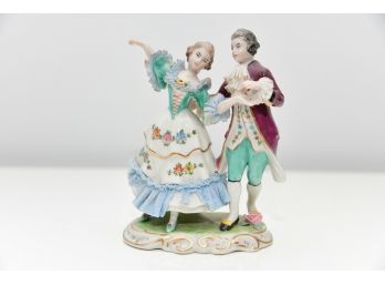 Dresden Germany Figurine 'dancing Couple'  (see Comments)