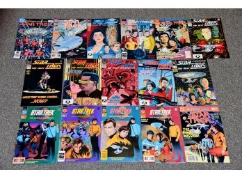 A Collection Of Star Trek Comics