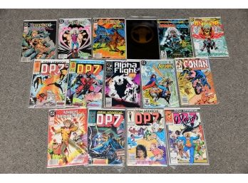 Comic Collection Including DP7 And Alpha Flight