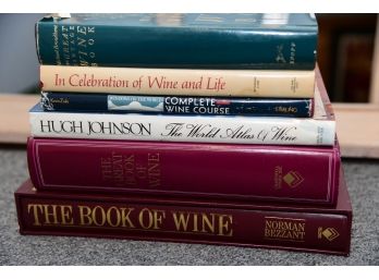 A Collection Of Coffee Table Books Wine Enthusiasts