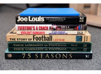 A Collection Of Coffee Table Books Football Enthusiasts
