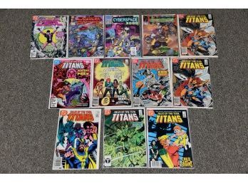A Collection Of Teen Titans Comics