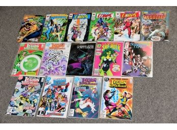 Comic Collection Including Legion Super Heros