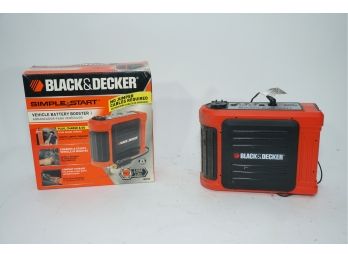 Black & Decker Simple Start Vehicle Battery Booster