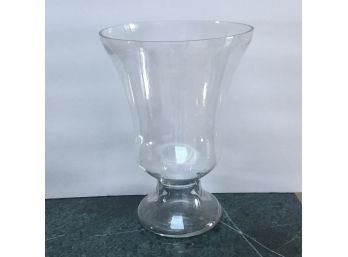 Large Hurricane Glass Candleholder/ Vase