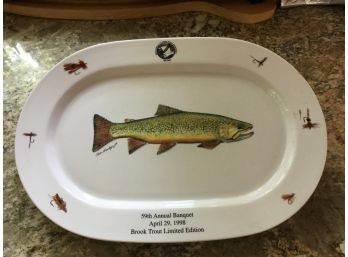 Brook Trout 59th Annual Banquet Plate