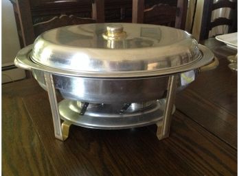 Stainless Steel Oval Chaffin Dish