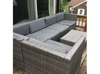 Modular Wicker Sectional Outdoor Furniture